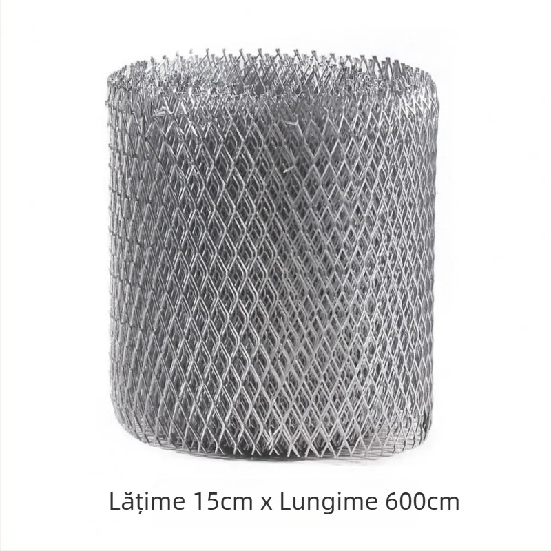 Plasă din aluminiu pentru jgheaburi – filtru pentru frunze, protecție anti-blocare, stil modern minimalist, accesorii grădină