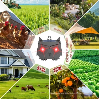 Repulsor ultrasonic pentru animale P666 – deterent pentru șoareci, Reîncărcabil, 200 kHz, 5 W, Carcasă PC/ABS