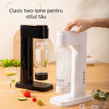 Mașină de apă cu bule pentru uz casnic - aparat DIY pentru băuturi carbogazoase, preparare băuturi carbogazoase acasă; Brand: Guo Lun Excellent Products