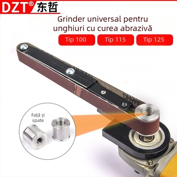 DZT Modelul 100 Mini șlefuitor unghiular electric cu suport de montaj și cap de șlefuire pentru lemn – Uz Casnic, 220V