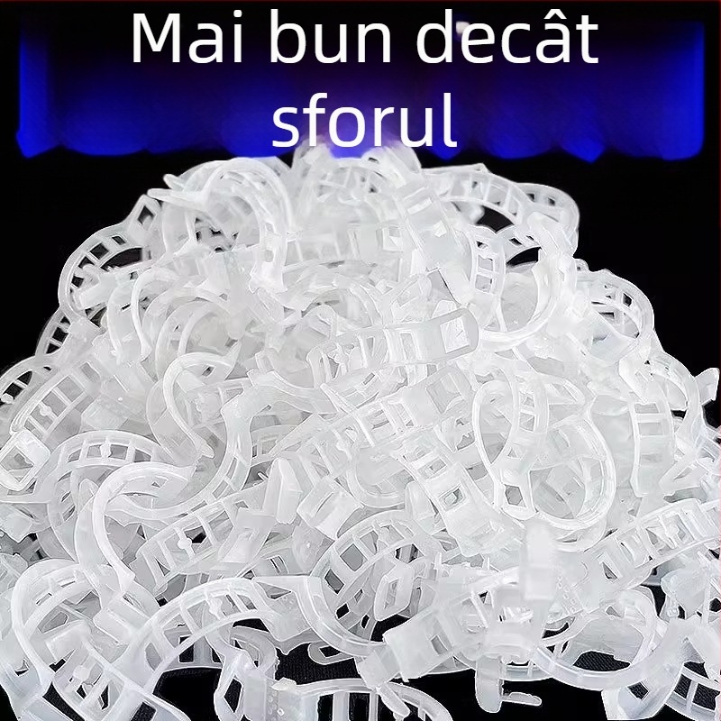 Cleme fixe pentru plante – clips plastic pentru viță de vie și plante cățărătoare, grădină și seră