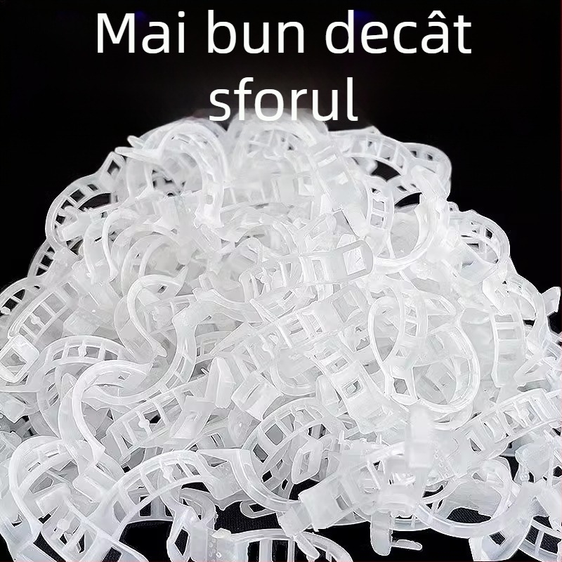 Cleme fixe pentru plante – clips plastic pentru viță de vie și plante cățărătoare, grădină și seră