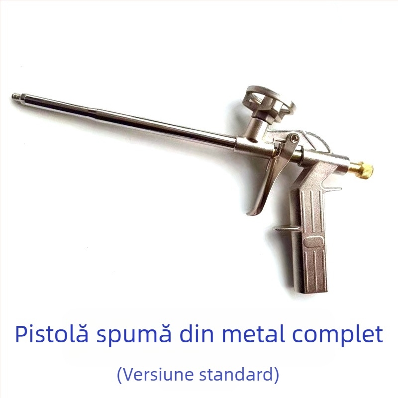 Pistol din metal integral pentru spumă poliuretanică, pentru etanșare; pistol de spumă / adeziv
