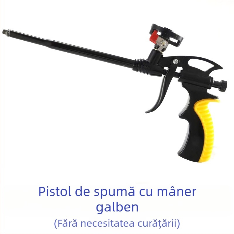 Pistol din metal integral pentru spumă poliuretanică, pentru etanșare; pistol de spumă / adeziv