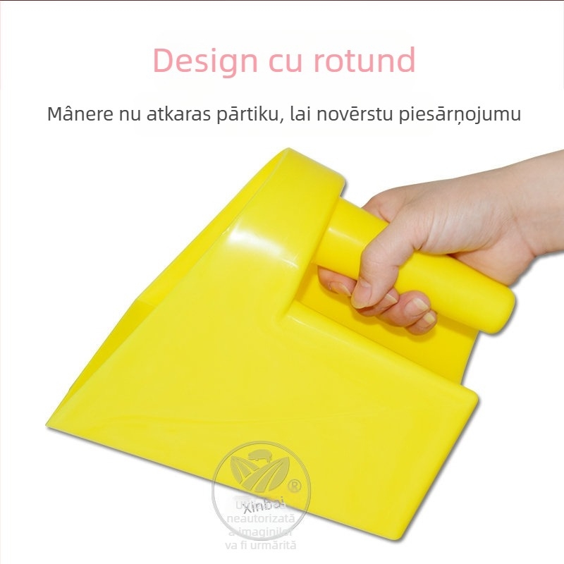 Lopată de furaj Xinbaijia pentru porci, bovine și oi — construcție îngroșată, fund plat mare, robustă și durabilă