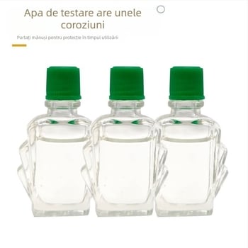 Kit de testare a aurului cu soluție de autenticitate, pentru colecționari și case de amanet