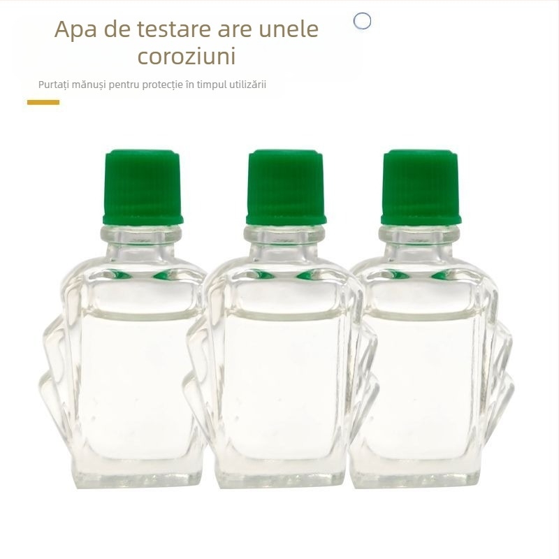 Kit de testare a aurului cu soluție de autenticitate, pentru colecționari și case de amanet
