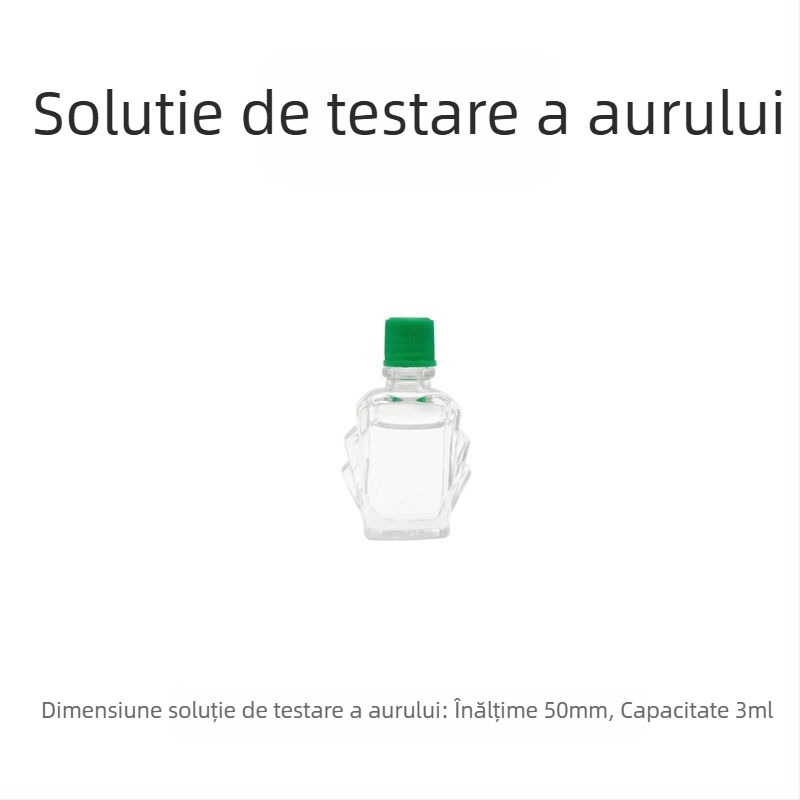 Kit de testare a aurului cu soluție de autenticitate, pentru colecționari și case de amanet