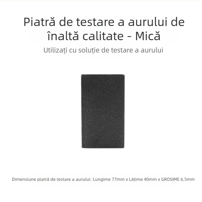 Kit de testare a aurului cu soluție de autenticitate, pentru colecționari și case de amanet