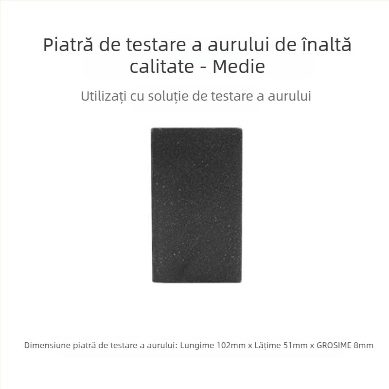 Kit de testare a aurului cu soluție de autenticitate, pentru colecționari și case de amanet
