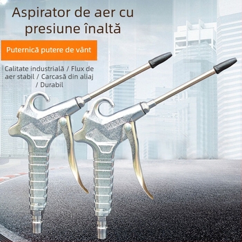 Pistol pneumatic din aliaj de aluminiu cu aer comprimat - Modelul 011, presiune maximă 12 kg, greutate 0,3 kg, mediu de lucru: aer comprimat