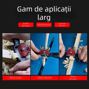 Planer de tâmplă MACWORK, oțel carbon, standard Imperial, greutate 0,24
