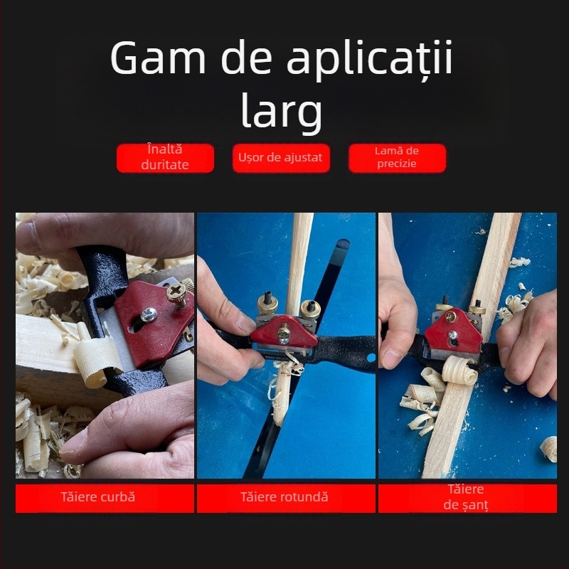 Planer de tâmplă MACWORK, oțel carbon, standard Imperial, greutate 0,24