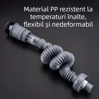 Kit universal de sifon pop-up pentru chiuvetă, ABS, Yayier Bathroom