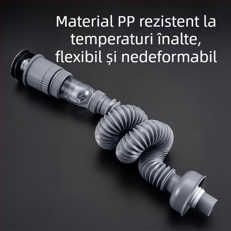 Kit universal de sifon pop-up pentru chiuvetă, ABS, Yayier Bathroom