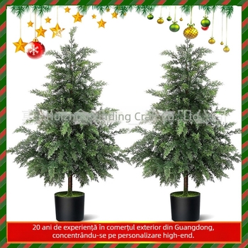 Xinxi Bonsai din PVC moale — Plantă artificială cu frunze de cedru, Varietate 18328127424; Realizare: turnare prin injecție, turnare prin curgere, imprimare 3D