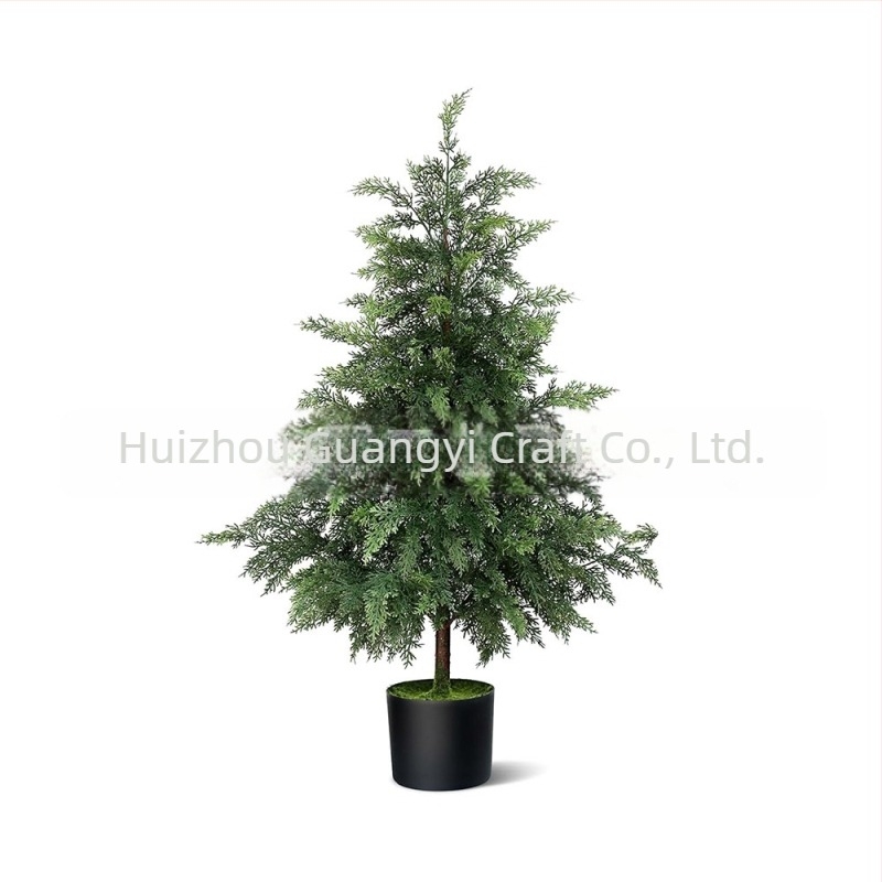 Xinxi Bonsai din PVC moale — Plantă artificială cu frunze de cedru, Varietate 18328127424; Realizare: turnare prin injecție, turnare prin curgere, imprimare 3D