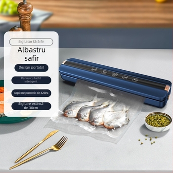 Mini sigilator de vid fără fir, reîncărcabil, carcasă ABS, capacitate 500–1000 ml, model 818, aparat de bucătărie