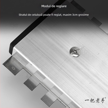 Unealtă pentru montarea plăcilor cu nivelă de perete și mistrie pentru zidărie – destinată construcțiilor; Brand There Is Spring; Origine: China continentală