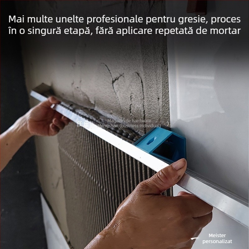 Unealtă pentru montarea plăcilor cu nivelă de perete și mistrie pentru zidărie – destinată construcțiilor; Brand There Is Spring; Origine: China continentală
