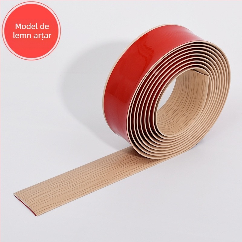 Bandă de tranziție PVC pentru podea – plată, autoadezivă, stil modern minimalist