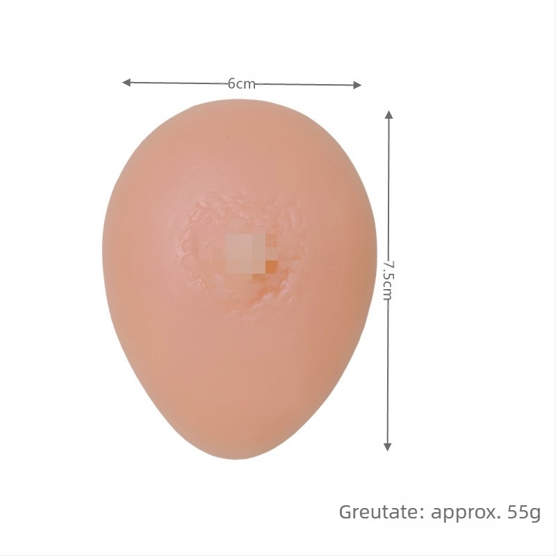 Model din silicon al trăsăturilor faciale umane pentru învățare – urechi, nas, gură, limbă, ombilic, obiect expozițional cu formă neregulată, stil modern minimalist, B-01