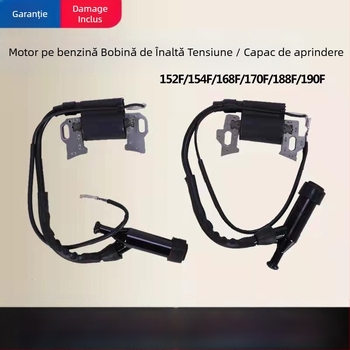 Bobina de aprindere pentru motoare 168F/170F/188F/190F — compatibilă cu generator pe benzină 2–8 kW, pompă de apă pentru cultivator, kit cu presiune înaltă