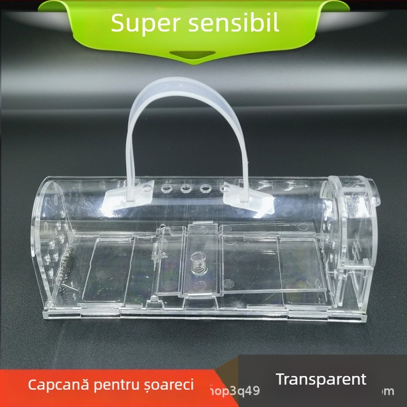 Cușcă pentru șoareci cu patent de design (Material: ABS plastic; Importat: Nu; Brand: Thousand Hearts; Etichetă privată: Disponibilă)