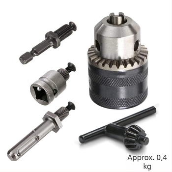 Set mandrine burghiu pentru unelte electrice, din oțel aliat cu carbon, compatibil cu șurubelnițe electrice, ciocane cu percuție și burghie, cu tijă de conectare de conversie
