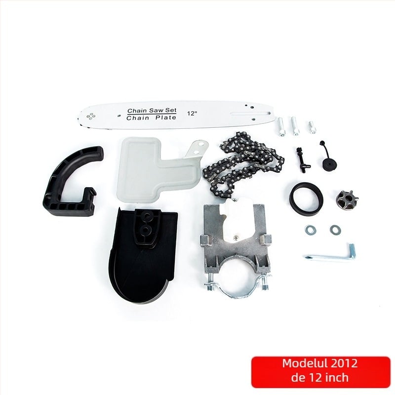 ZHCY Fierăstrău electric cu lanț, alimentare la priză, tensiune nominală 3, material lanț: normal, pentru uz casnic