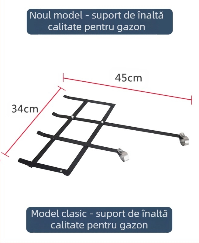 Dispozitiv de susținere pentru recoltatul orezului, cadru de susținere pentru drujba de iarbă, Sheng Xin, destinat recoltării orezului