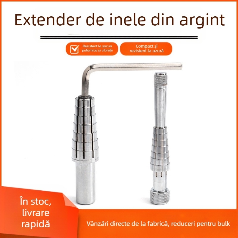 Extensor de inel - Cutie, portabil, din plastic, instrument și echipament pentru bijuterii