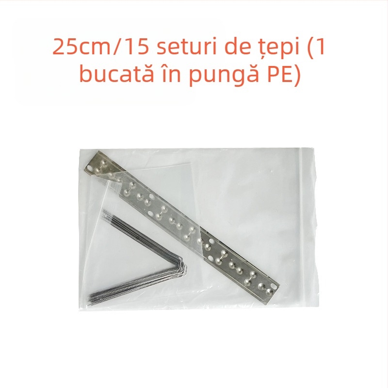 Șipci de protecție pentru păsări, din oțel inoxidabil 304, model N01, pentru grădini și sere, protecție împotriva păsilor și pisicilor