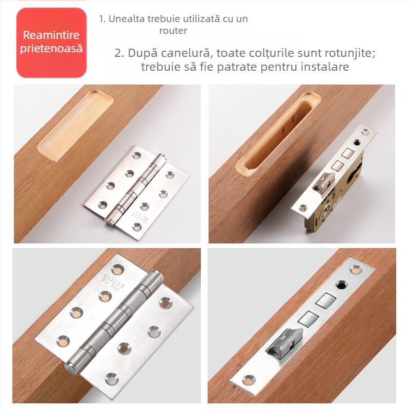 Freză pentru găuri la balamale pentru uși din lemn – freză de tip milling cutter (Origine: China continentală; Brand: Altul; Serie: Altul)