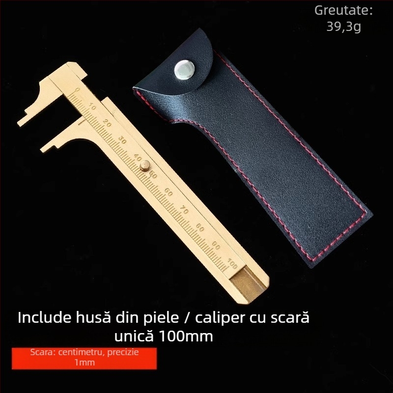 Caliper Vernier Digital pentru bijuterii – Înaltă precizie, cupru pur, afișaj LCD, pentru măsurarea bijuteriilor mici și a obiectelor miniaturale