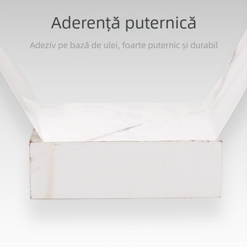 Sticker decorativ pentru perete cu model marmură, PVC, rezistent la apă și la ulei, stil simplu și modern, potrivit pentru sufragerie