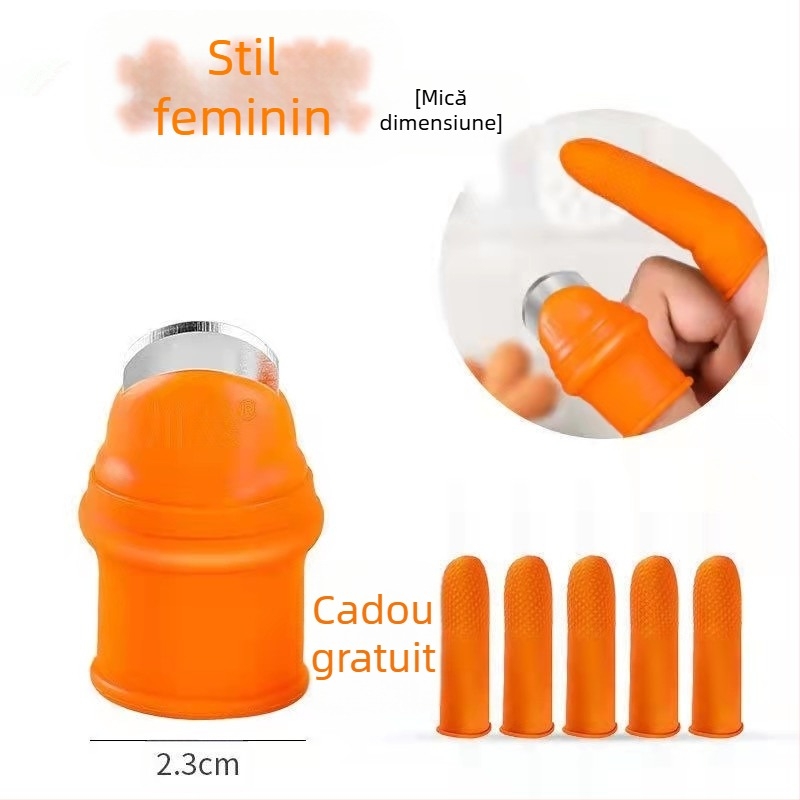 Cuțit mic de cules fructe și legume — pentru fasole, cireșe, struguri și ardei; vârf de priză și lamă pentru degetul mare