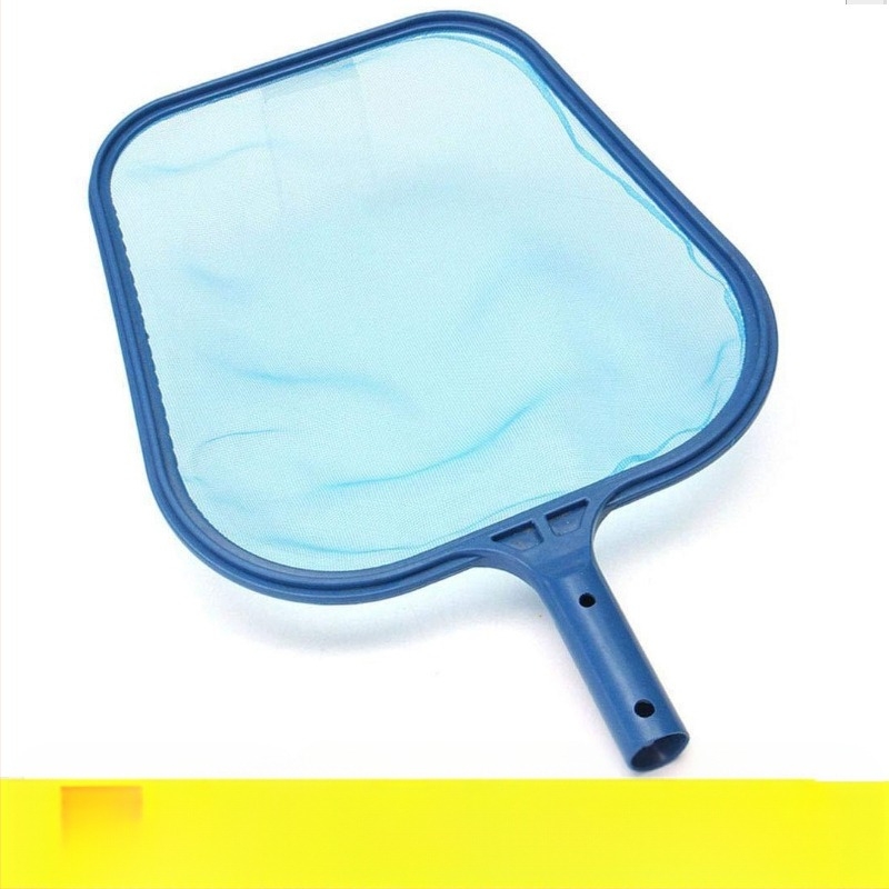 Plasă pentru frunze de piscină, cadru din aluminiu, plasă densă, pentru apă adâncă și apă de suprafață