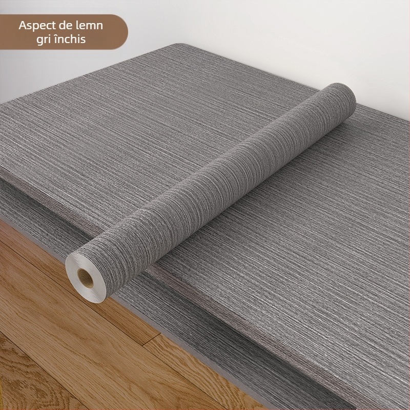Tapet cu aspect de lemn real, autocolante autoadezive pentru pereți, impermeabile, decor modern minimalist pentru dormitor