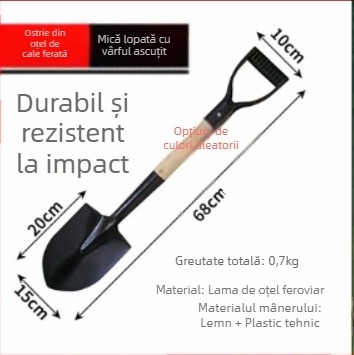 Set de unelte de grădină: lopți din fier, lopată mică, greblă, sapă pentru agricultură (Material: Fier; Brand: Consultation; Utilizare: Agricultură)