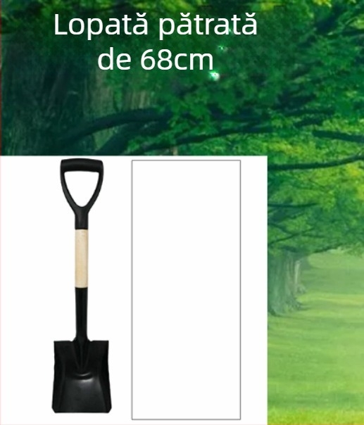 Set de unelte de grădină: lopți din fier, lopată mică, greblă, sapă pentru agricultură (Material: Fier; Brand: Consultation; Utilizare: Agricultură)
