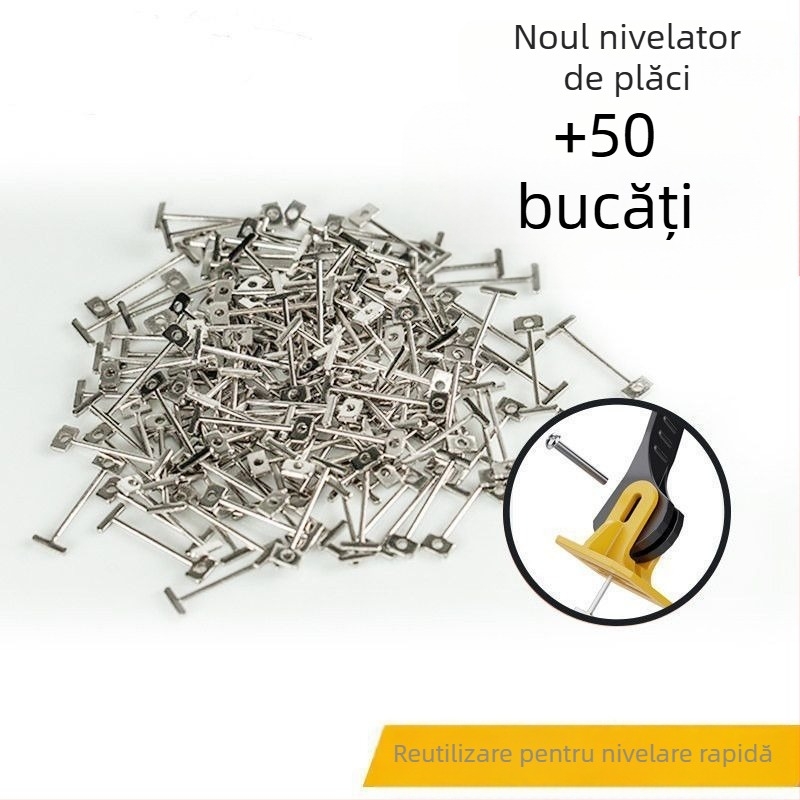 Nivelator/ajustor pentru plăci – rapid, reutilizabil, instrument pentru montaj plăci ceramice, model universal