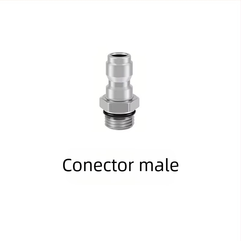 Duza din oțel inoxidabil pentru curățare conducte la presiune înaltă, cu cuplură 1/4 inch și conectare rapidă 3/8 inch, marca Independent