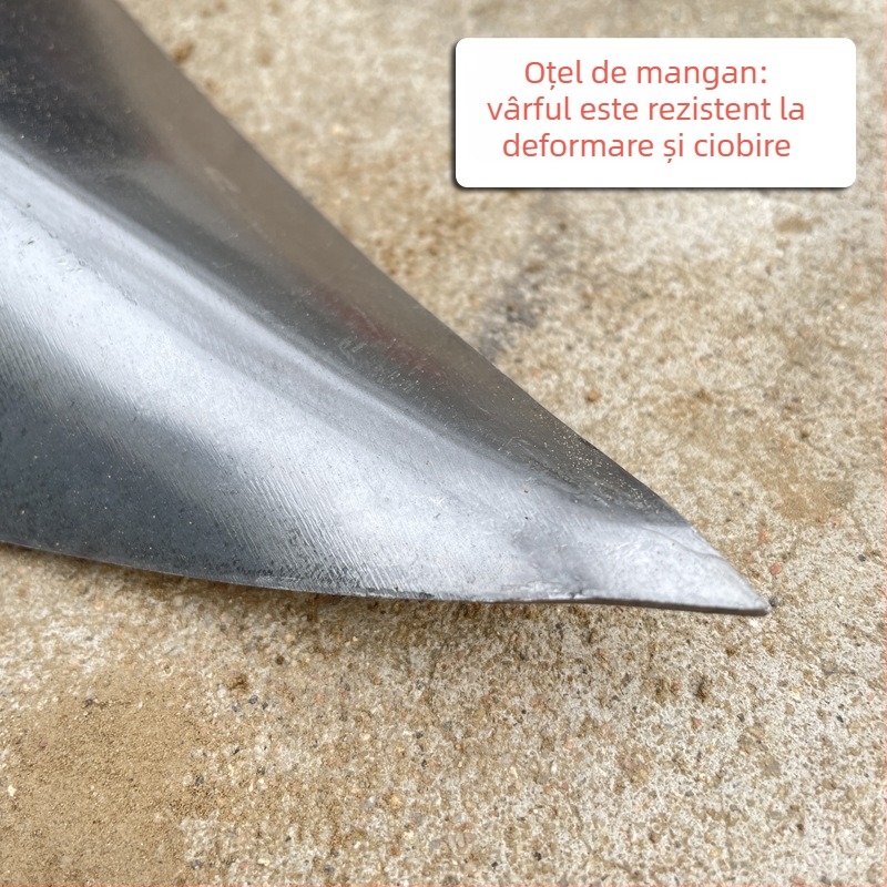 Sapă triunghiulară reglabilă pentru săpare canale, afânare sol și formare ridges – unealtă de grădină multifuncțională cu cap ascuțit de tip cioc de vultur