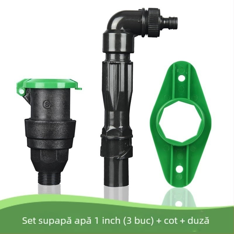 Sistem de irigații pentru gazon cu stropire automată și microaspersor, conductă de apă/furtun; Import: Nu