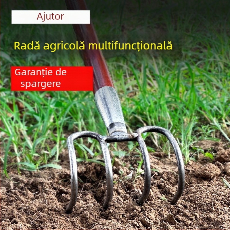 Grebă pentru exterior – afânare a solului cu structură integral din oțel; Brand: Alte; Domeniu de utilizare: Alte