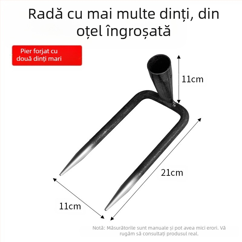 Grebă pentru exterior – afânare a solului cu structură integral din oțel; Brand: Alte; Domeniu de utilizare: Alte