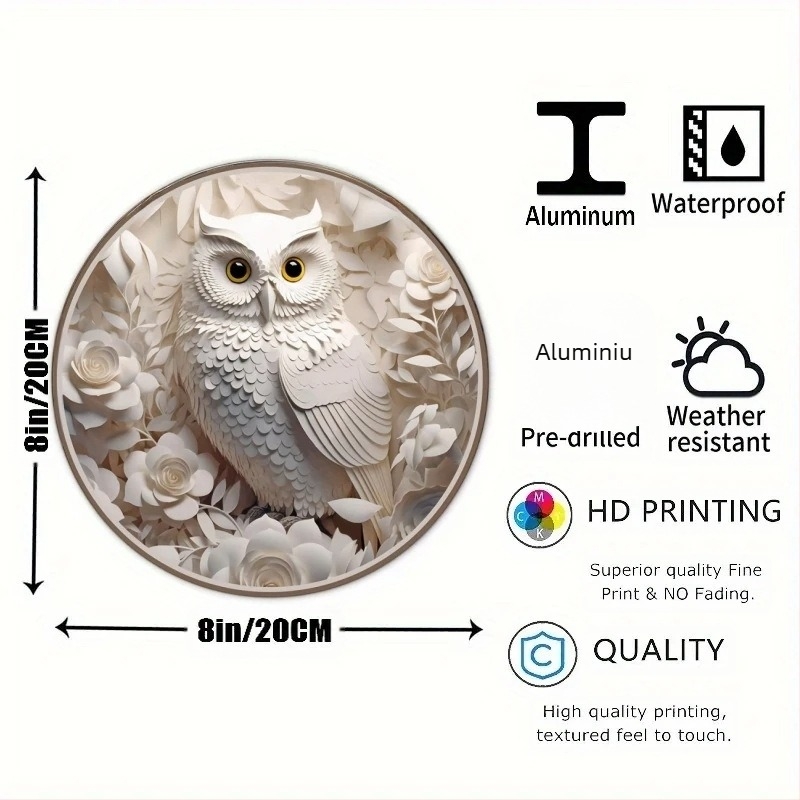 Tablou decorativ din aliaj de aluminiu, still life imprimat, design personalizabil, fără ramă