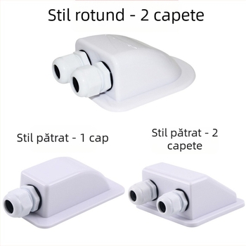 Suport din plastic pentru panouri solare pentru RV și iahturi, ABS, set de 7 piese cu cutie de conectare — Marca SY, Model Integrated, Material Plastic, Greutate 2000 g