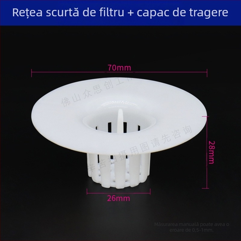 Accesoriu pentru scaunul dentar: capac ceramic, filtru din plastic, vas din sticlă și ventil